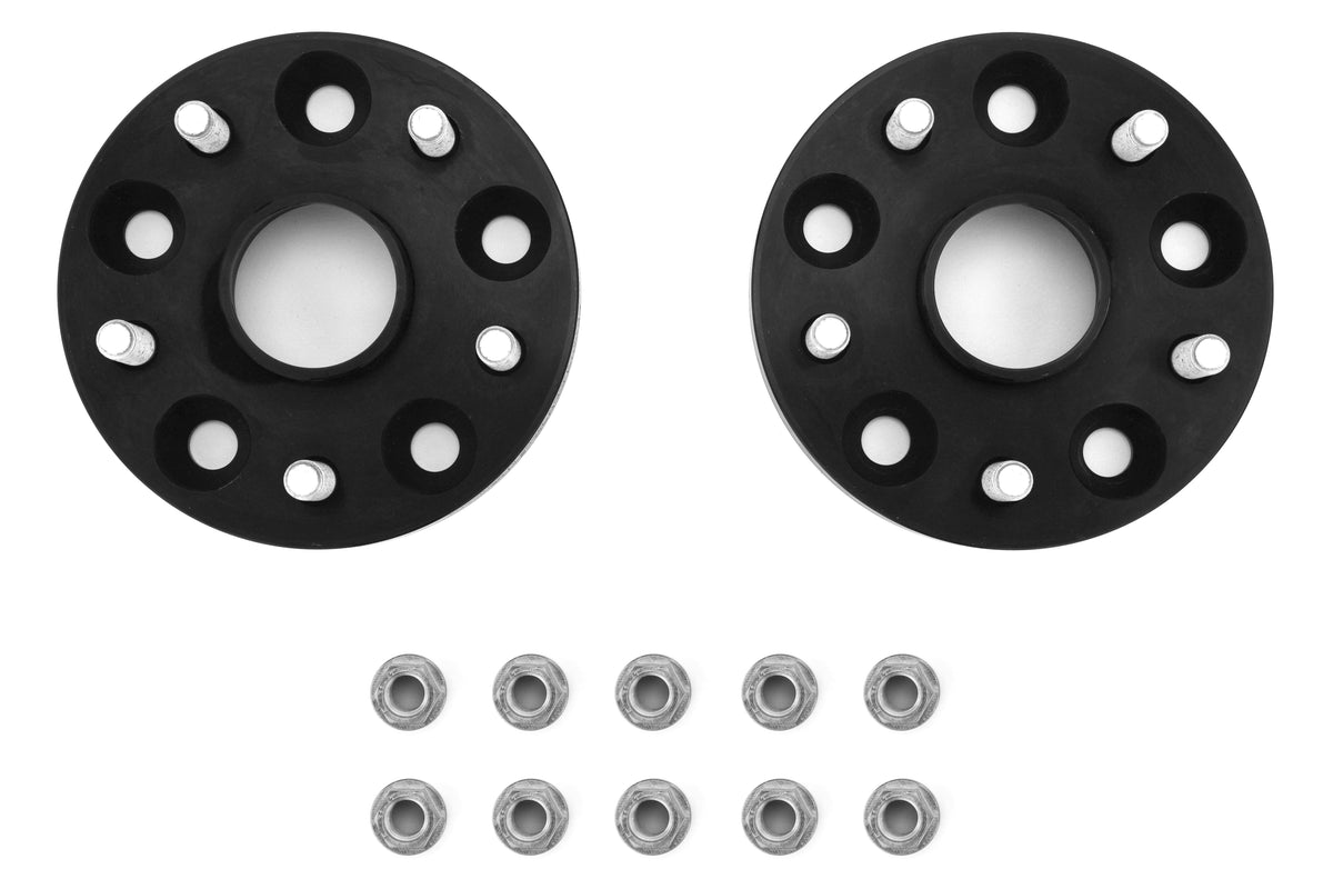 PERRIN 20mm Wheel Spacers 5x114.3 w/56mm Hub - Black Pair - 2005-2021 Subaru STI / 2015-2026 WRX