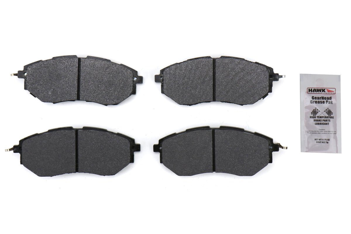 Hawk HP Plus Front Brake Pads - Subaru Models (inc. 2015-2021 WRX / 2005-2013 Legacy)