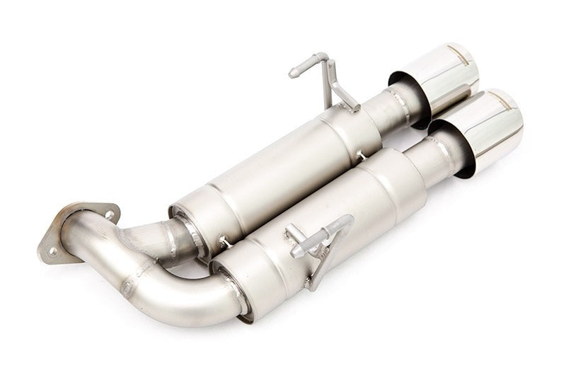 cp-e Austenite Axle Back Exhaust w/ Titan Tips - 2015-2021 Subaru WRX / STI