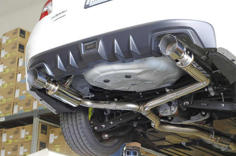 MXP Cat Back Exhaust Dual Single Tip - 2015-2021 Subaru WRX / STI
