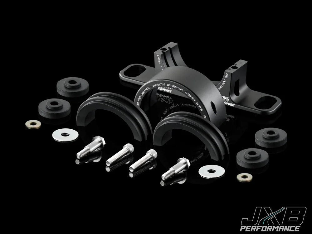 JXB Performance Driveshaft Center Support Bearing Carrier Upgrade - 2008-2026 Subaru WRX / 2008-2021 STI