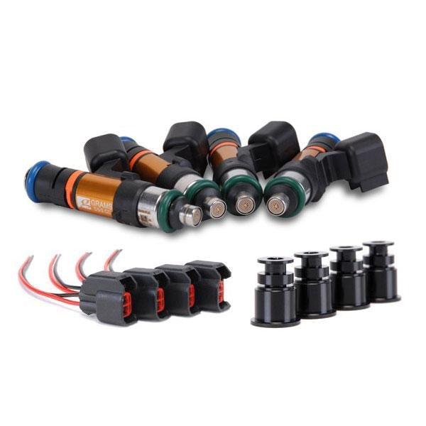 Grams Performance 550cc Fuel Injectors - Set of 4 - 2002-2011 Subaru WRX / 2004-2021 Subaru STI / 2007-2011 Subaru Legacy GT
