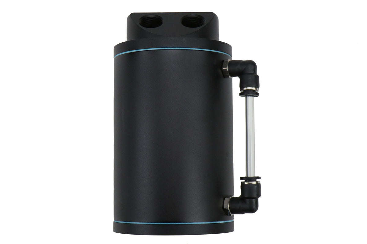 Mishimoto Oil Catch Can Black Universal - Universal