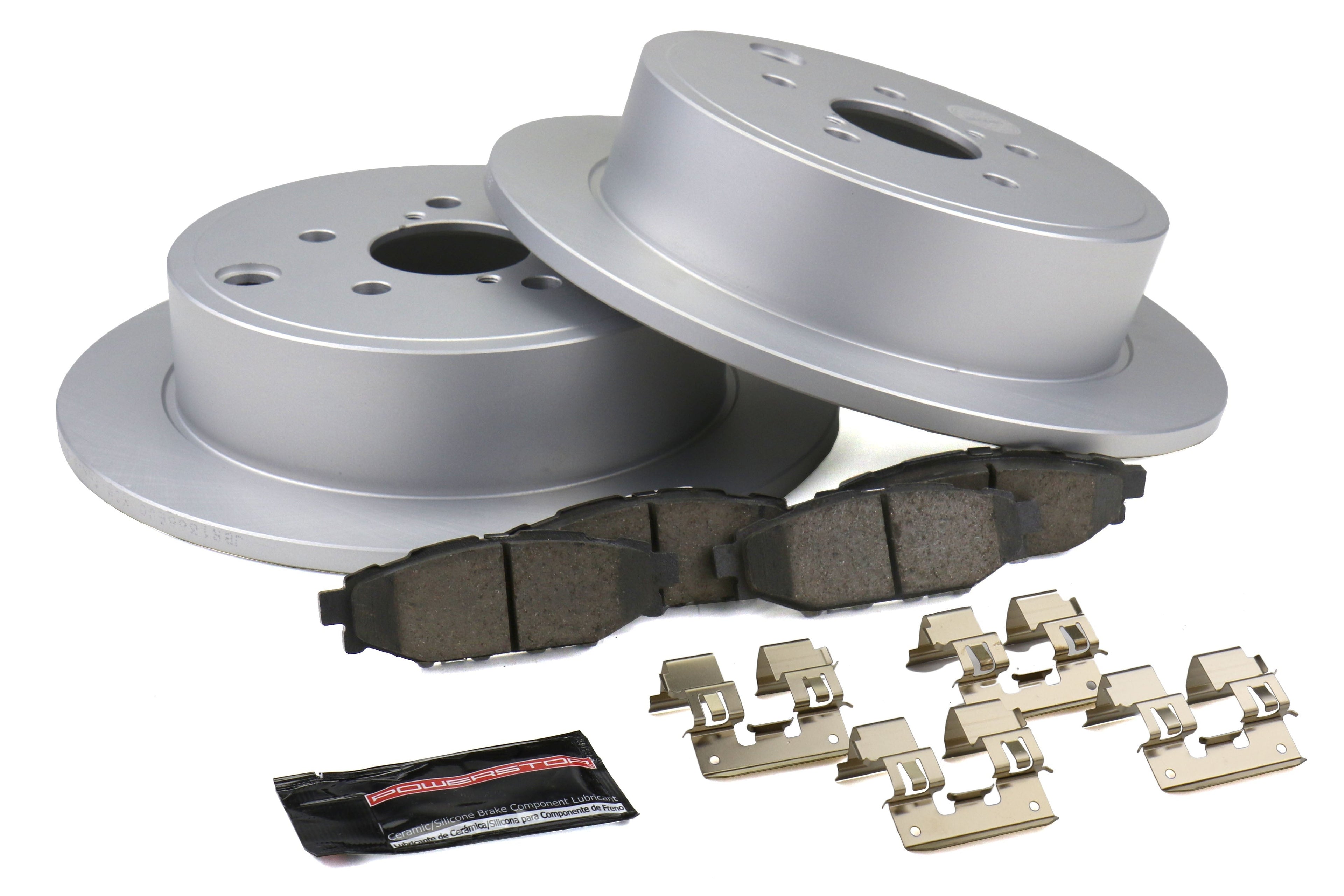 Power Stop Z17 Evolution Geomet Coated Brake Kit - Rear - 2013-2016 Subaru BRZ