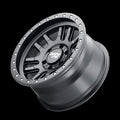 Dirty Life 9309 Canyon Pro 17x9/6x139.7 BP/-12mm Offset/106mm Hub Matte Black Wheel - Beadlock