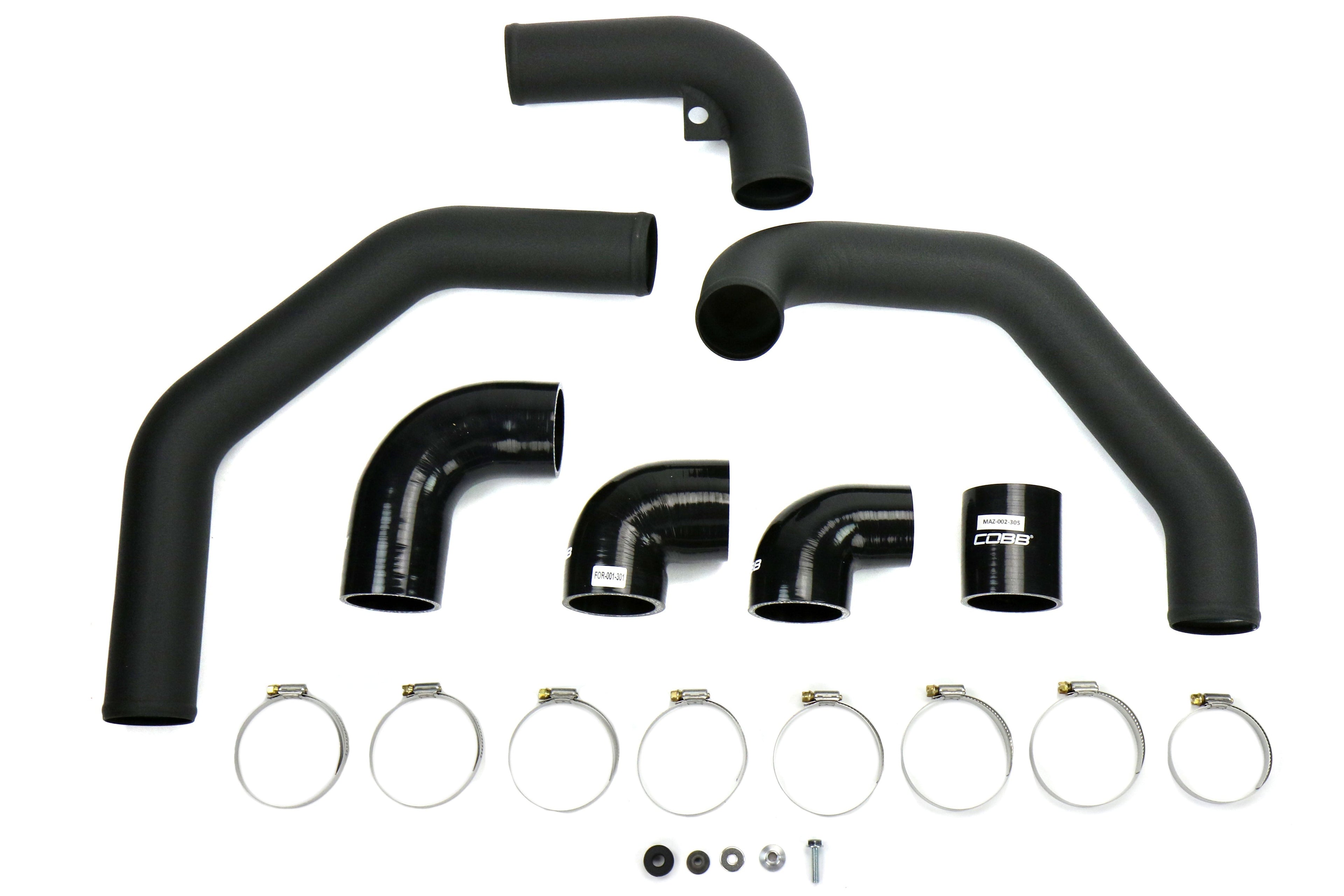 COBB Tuning Front Mount Intercooler Kit Black - 2008-2014 Subaru STI