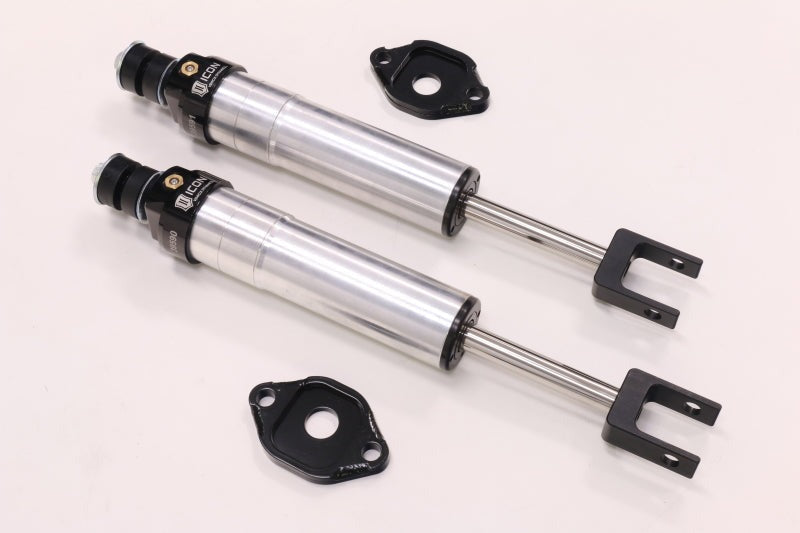ICON 0-2in Front 2.5 V.S. Internal Reservoir Ext Trav Shock Pair for 2011-2019 GM HD - 77606P