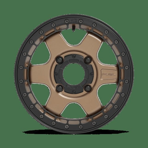 D924 15X6 4X137 MT-BRZ BLK-RING 38MM