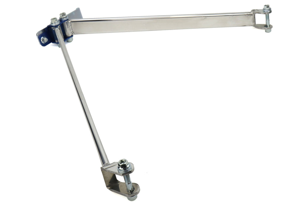 Cusco Type OS Rear Add-On V-Brace - 2002–2007 Subaru WRX / 2004–2007 Subaru WRX STI / 1998–2001 Subaru Impreza 2.5 RS (Cannot Be Used w/o 666 541 A)