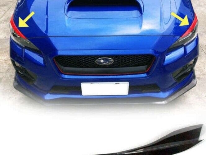 AMS Headlight Eyebrows - 2015 Subaru WRX / 2015-2016 STI