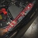 GrimmSpeed Fender Shrouds - Red - 2022-2024 Subaru WRX