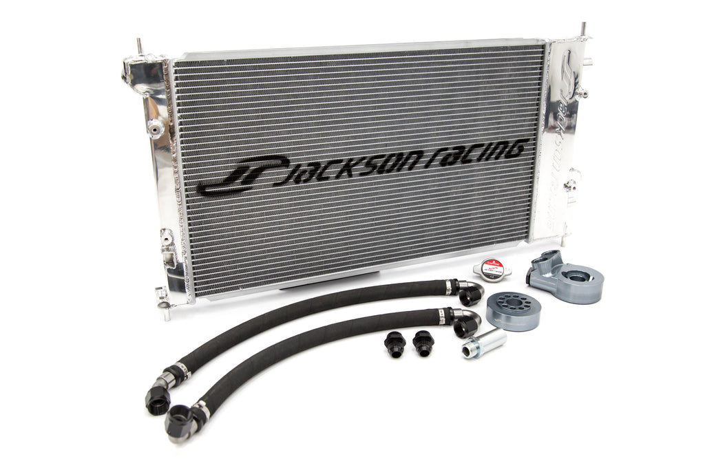 Jackson Racing Dual Radiator / Oil Cooler Kit - 2013-2016 Scion FR-S / 2013-2020 Subaru BRZ / 2017-2019 Toyota 86