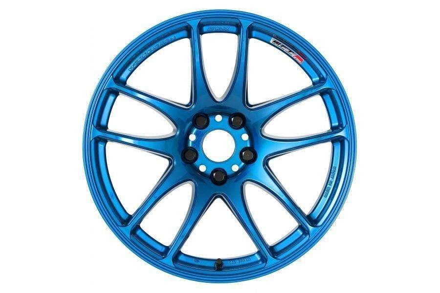 Work Wheels Emotion CR Kiwami Candy Apple Blue 18x9.5 +38mm 5x114.3 (Sold as Pair) - 2015-2024 Subaru WRX / 2015-2021 STI / 2019-2024 Forester