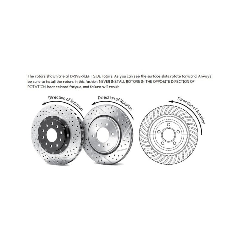 Baer Brakes 21-26 Ford Bronco 13.5in 6T Front SZ Brake Kit - Hugger Orange