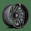 D807 24X12 5X5.0 G-BLK-MILL -44MM