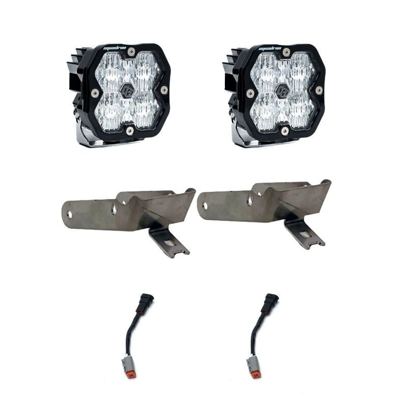 Baja Designs 99-10 Ford Super Duty Squadron 2.0 Sport Fog Pocket Kit