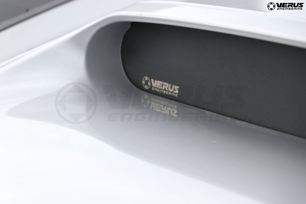 Verus Engineering OEM Hood Scoop Block-Off Kit - 2008-2014 Subaru WRX / STI