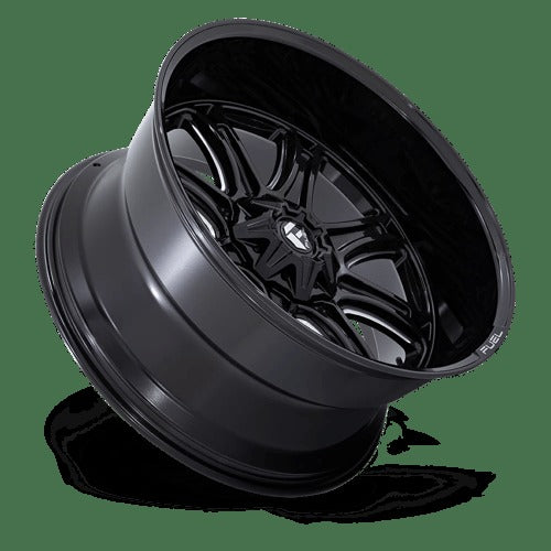 D853 22X10 8X180 G-BLK MILL -18MM