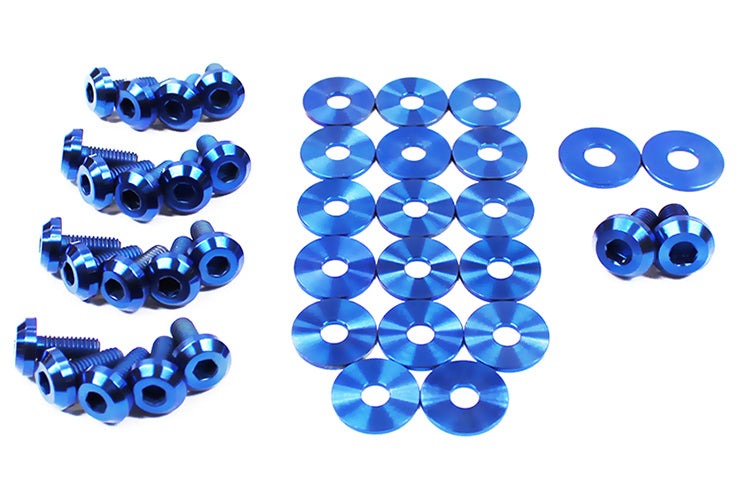 Fast Turn Fittings Subaru BRZ (Partial Engine Bay) ZC6 Blue - 2013-2016 Scion FR-S / 2013-2020 Subaru BRZ / 2017-2020 Toyota 86