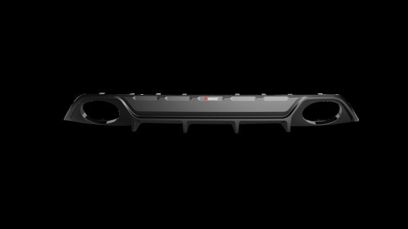 Akrapovic Rear Carbon Fiber Diffuser High Gloss for 2021+ Audi RS 3 (8Y) Sportback / Sedan - DI-AU/CA/2/G