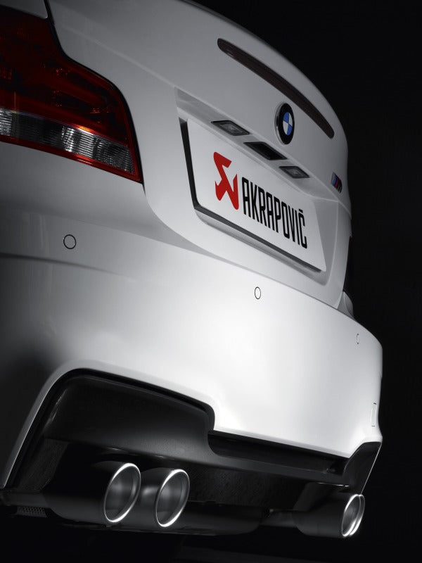 Akrapovic Slip-On Line Titanium (Requires Tips) for 2011-2012 BMW 1 Series M Coupe (E82) - M-BM/T/4H