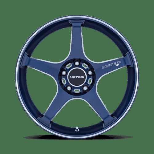 MR159 18X9.5 5X120 OB-BLU MCH 35MM