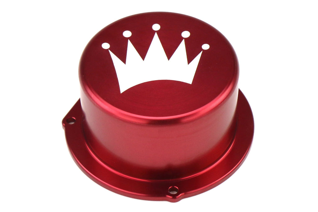 TurboXS Billet Aluminum Vacuum Pump Cover Red - 2015-2021 Subaru WRX