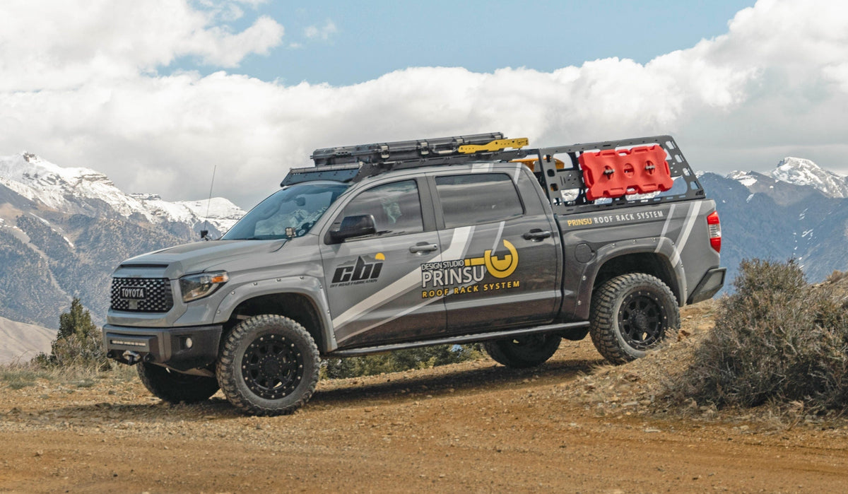 2nd Gen Toyota Tundra Roof Rack Height Bed Rack 07-21 Tundra CBI Offroad