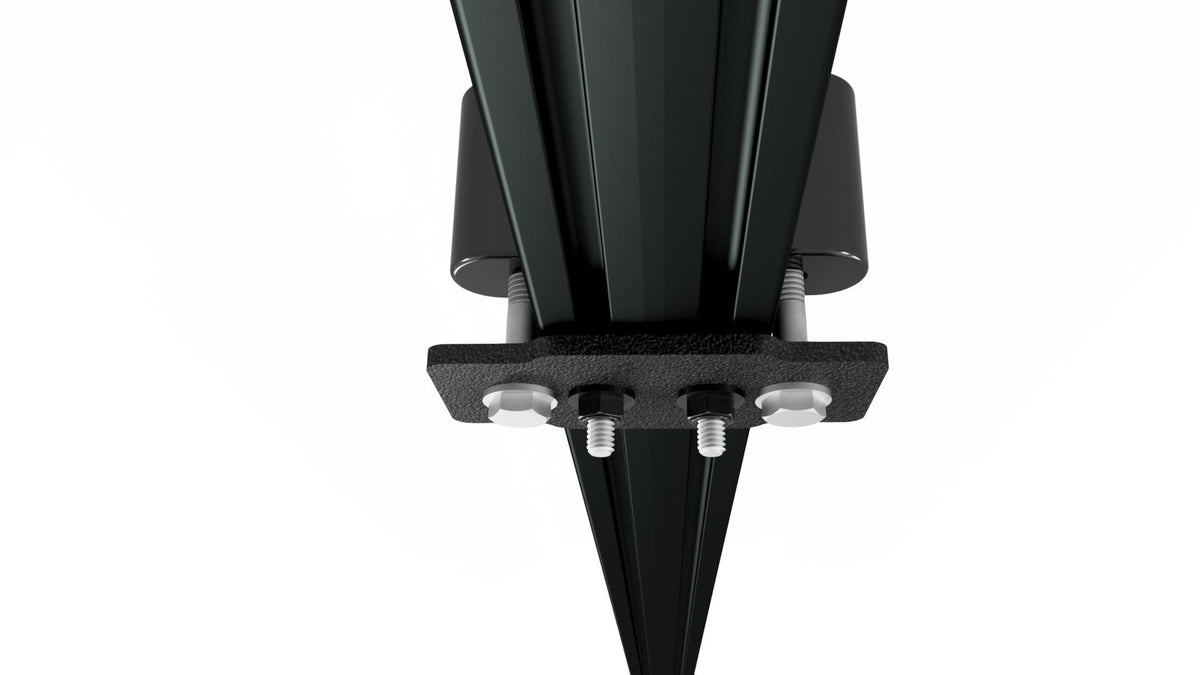RotoPax Mount Crossbar Mount Powdercoat Black Prinsu