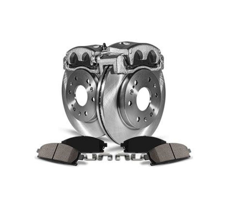 PowerStop Autospecialty Rear Brake Kit w/ Calipers - 2016-2019 Subaru Crosstrek