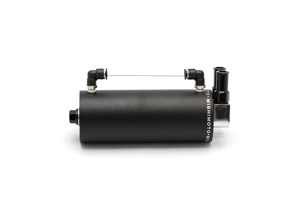 Mishimoto Aluminum Oil Catch Can Small Wrinkle Red - Universal