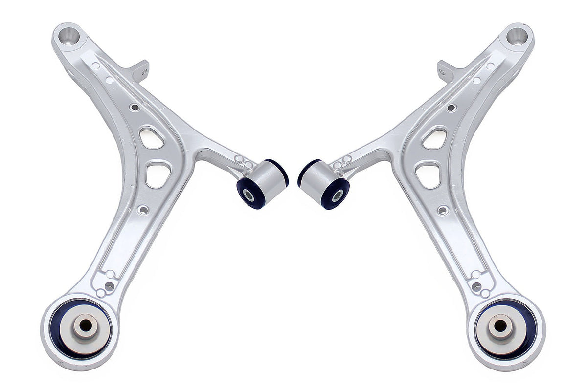 SuperPro Front Lower Alloy Control Arm Kit (+Caster) - 2015-2021 Subaru WRX (Limited)