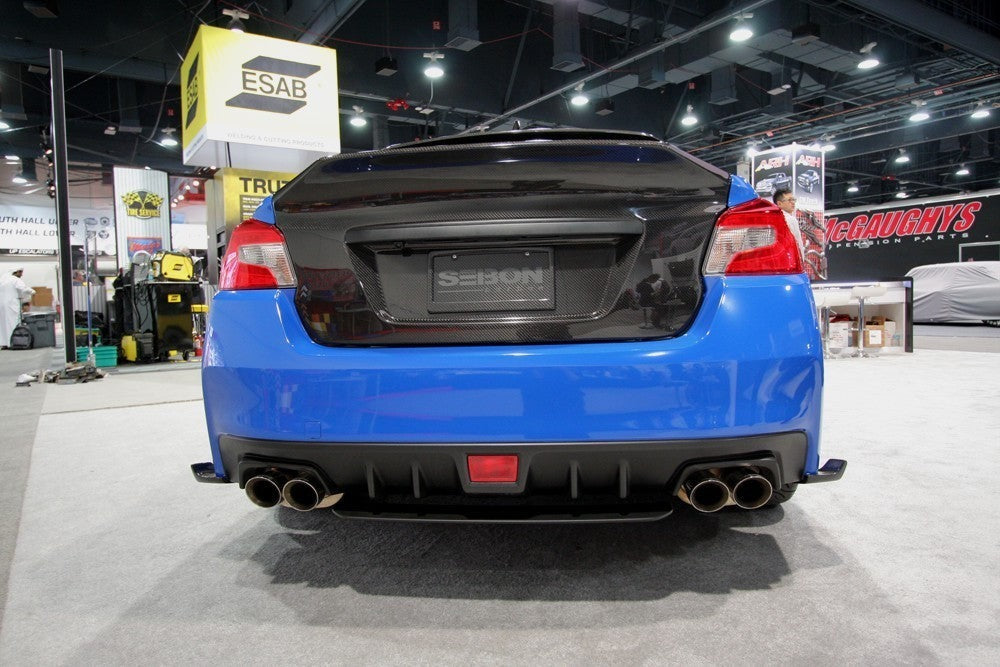 Seibon Carbon Fiber C Style Trunk - 2015-2021 Subaru WRX / STI