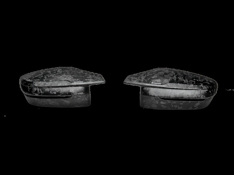 Akrapovic BMW M2 Coupe (G87) Chopped Carbon Fiber Mirror Cap Set Matte - WM-BM/CA/5/CF