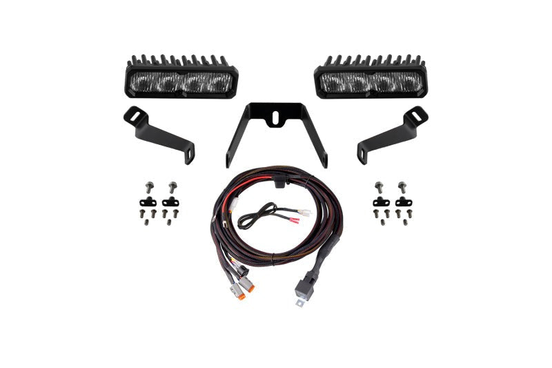 Diode Dynamics SS6 Sport LED Kit White Fog Lights - 6000K - 2015-2017 Subaru WRX