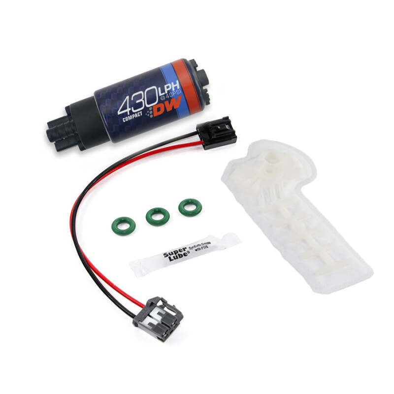 DeatschWerks DW430C 430lph Compact Fuel Pump - 2013–2015 Subaru BRZ / 2015 Subaru WRX 2.0 / 2013–2016 Scion FR-S / 2017–2020 Toyota 86