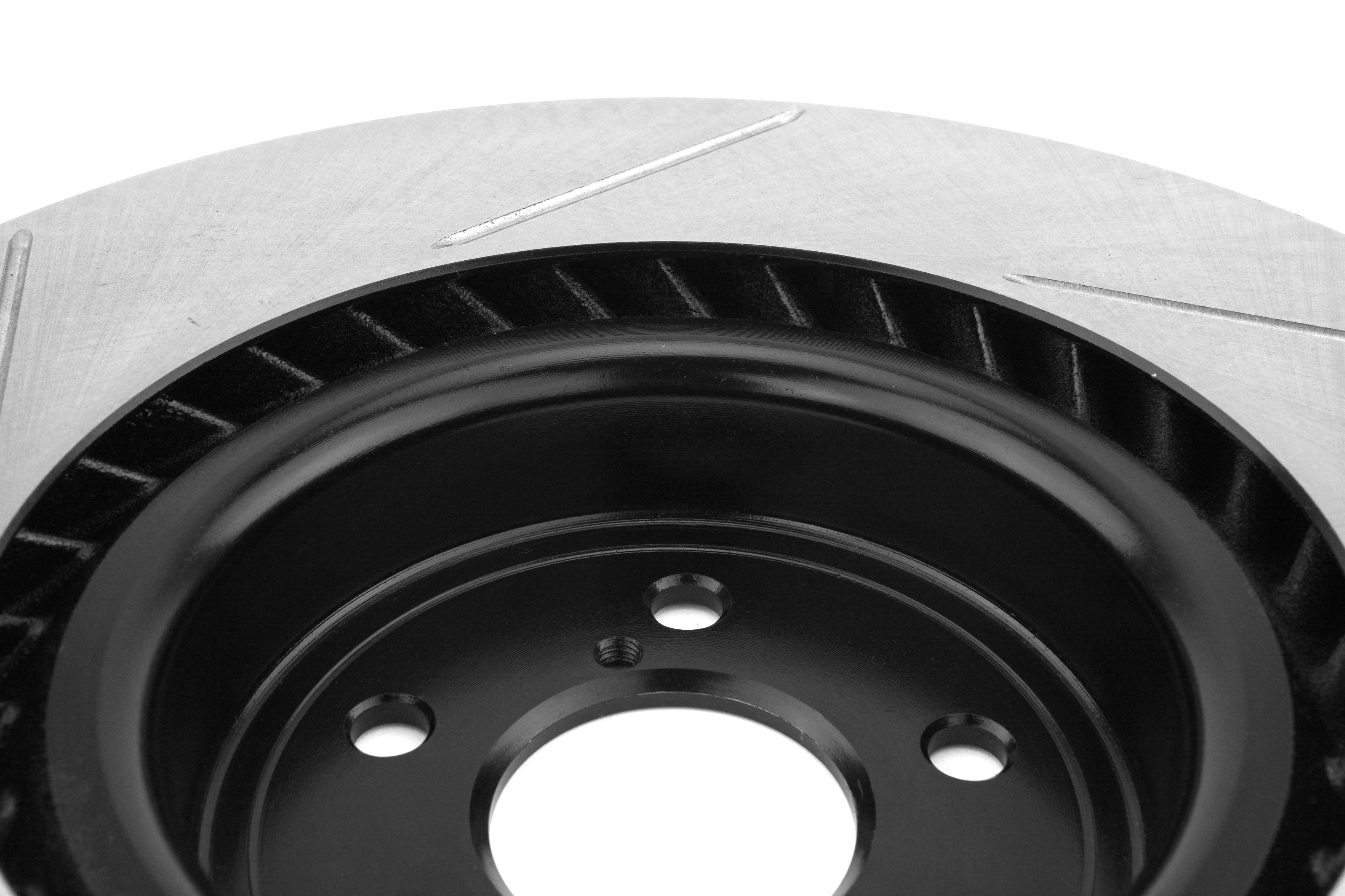 Stoptech Slotted Front Left Rotor Single - 2004 Subaru STI