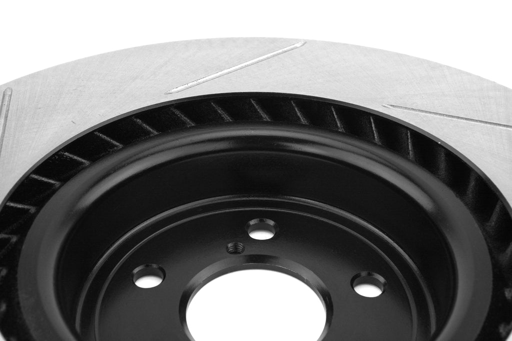 Stoptech Slotted Front Left Rotor Single - 2004 Subaru STI