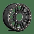 KS250 15X6 4X137 S-BLK BLK-RING 38MM