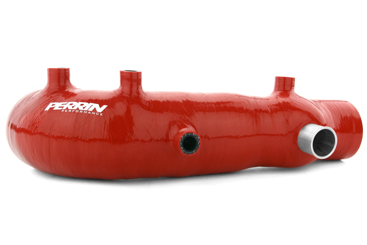 PERRIN 2.4in Turbo Inlet Hose (Red) - 2002-2014 Subaru WRX / 2004-2021 STI / 2004-2013 Forester XT / 2005-2009 Legacy GT / Outback XT