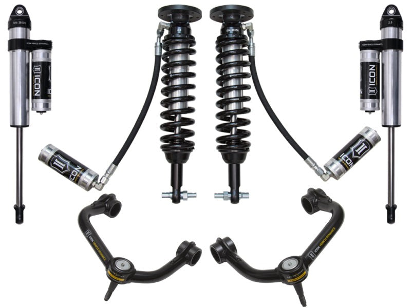 ICON 2-2.63in Stage 4 Tubular UCA Suspension System for 2015-2020 Ford F-150 4WD - K93084T