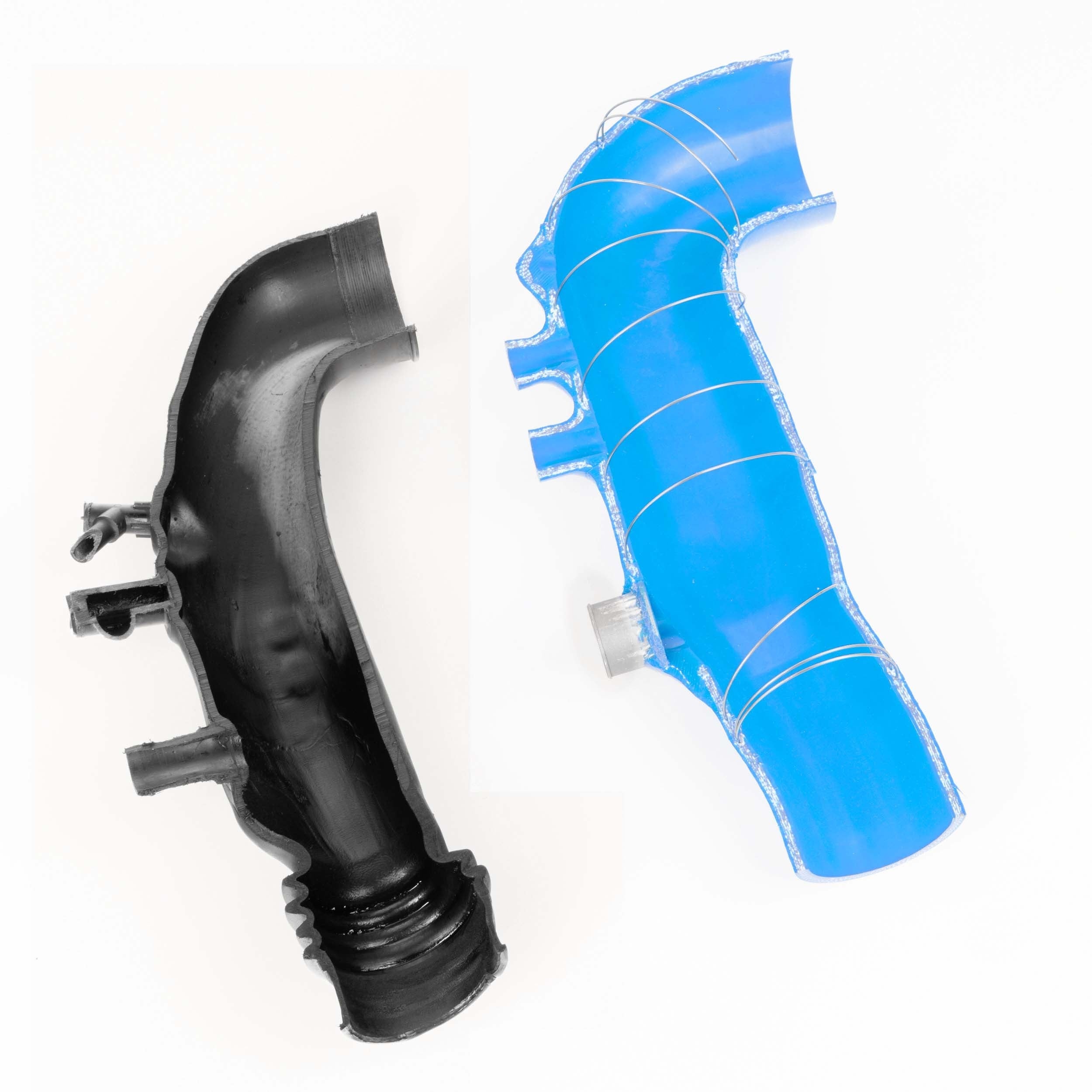OVERTAKE Silicone Turbo Inlet Hose - Subaru 2008-2014 WRX, 2005-2009 Legacy GT/ 2005-2009 Outback XT, 2009-2013 Forester XT
