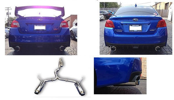 HKS Hi-Power Cat Back Exhaust - 2015-2021 Subaru WRX / STI