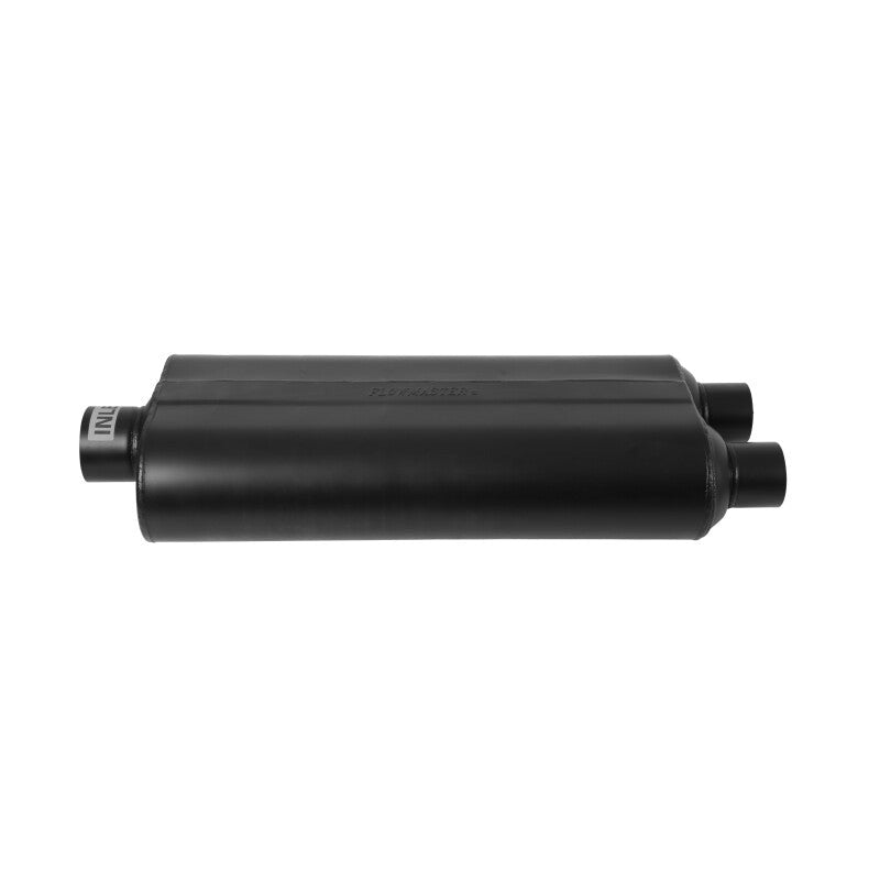 Flowmaster 70 Series 3-Inch Center Inlet / Dual 2.5-Inch Outlets Muffler - 530702