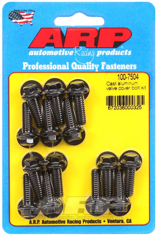 ARP Cast Aluminum Hex Valve Cover Bolt Kit
