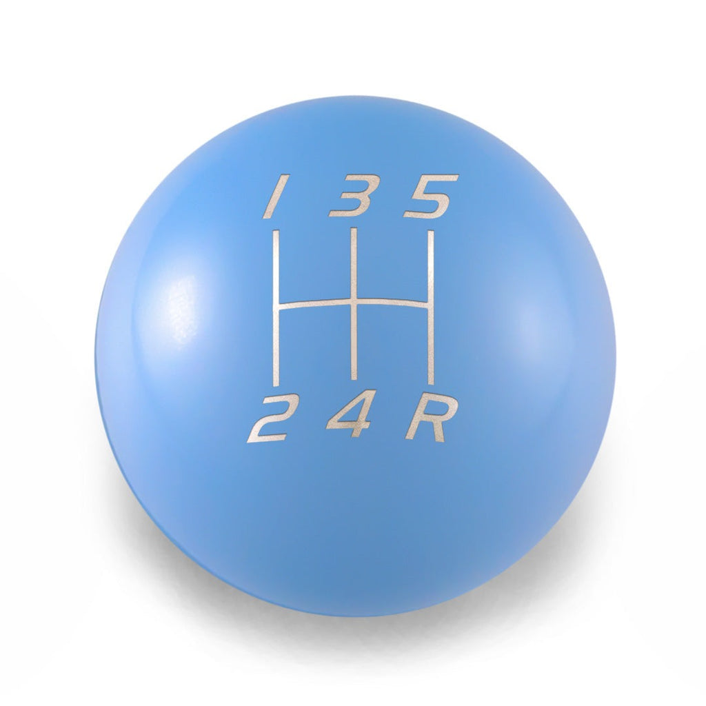 Billetworkz Weighted Shift Knob - 5 Speed Velocity Engraving - Subaru WRX