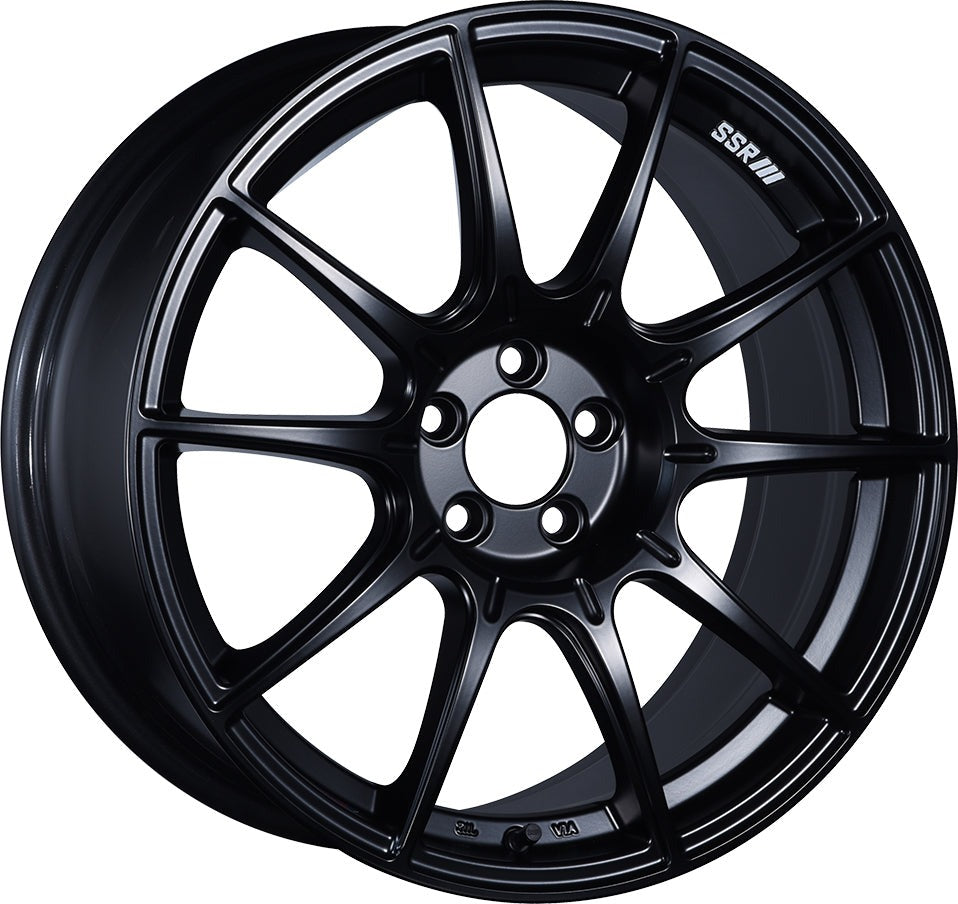SSR GTX01 18x9.5 5x114.3 40mm Offset - Flat Black (Single Wheel)