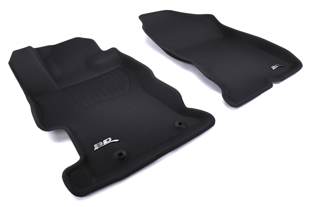 3D Maxpider Front Row Heavy Duty All Weather Floor Mats - 2018-2021 Subaru Crosstrek / 2017-2020 Impreza