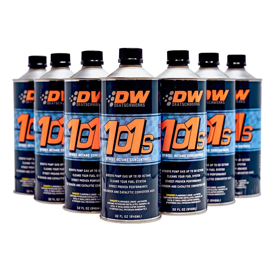 DeatschWerks 101s Street Octane Booster 32oz cans (Case of 8) - Universal