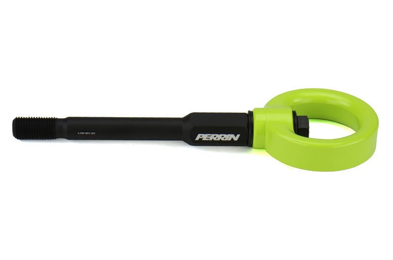 PERRIN Front Tow Hook Kit (Neon Yellow) - 2002-2007 Subaru WRX / STI